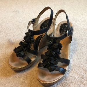 B.O.C. Floral Wedge Shoes